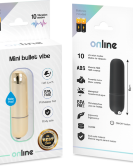 ONLINE – MINI PROIETTORE VIBRANTE DORATO