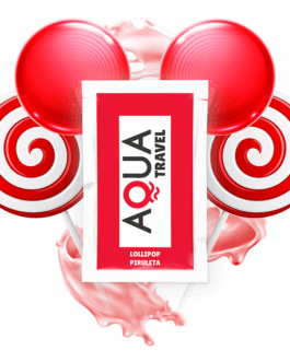 AQUA TRAVEL – LUBRIFICANTE A BASE ACQUA GUSTO LOLLIPOP 6 ML