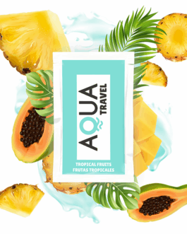 AQUA TRAVEL – LUBRIFICANTE A BASE ACQUA GUSTO FRUTTA TROPICALE 6 ML