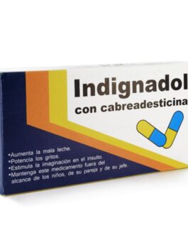 DIABLO GOLOSO – SCATOLA MEDICINALI INDIGNADOL