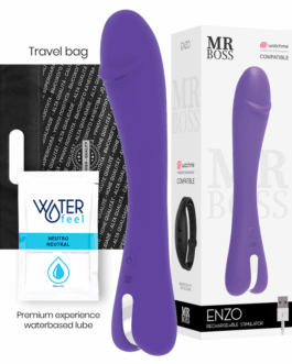 MR BOSS – ENZO VIBRATORE + TELECOMANDO WATCHME