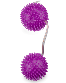 BAILE – UN PIACERE PROFONDO SFERE STRUTTURATE VIOLA 3.60 CM