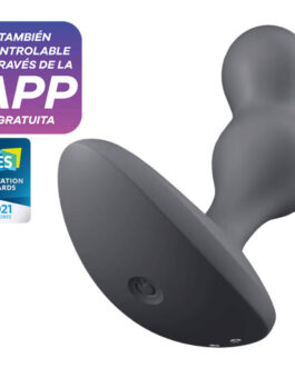 SATISFYER – DEEP DIVER PLUG VIBRADOR APP GRIS
