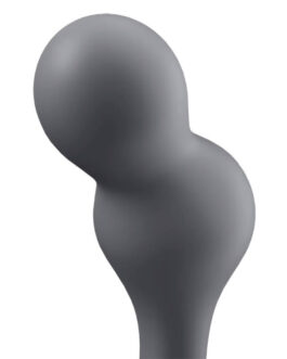 SATISFYER DEEP DIVER VIBRATING PLUG APP – GREY
