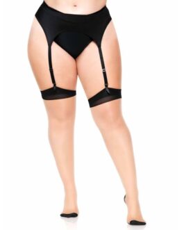 LEG AVENUE – COSTUME IN LYCRA 2 TONI CON CUCITURA POSTERIORE E TACCO CUBANO