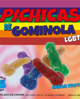 PRIDE – FRUTTI DEL PENE GOMMOSI CON ZUCCHERO LGBT