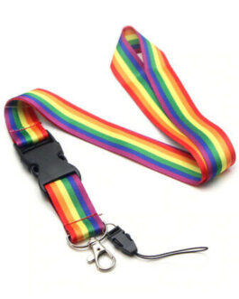 PRIDE – LANYARD CON BANDIERA LGBT