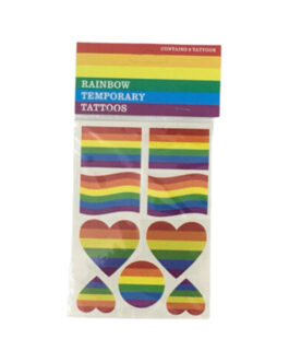 PRIDE - TATUAGGI CON BANDIERA LGBT