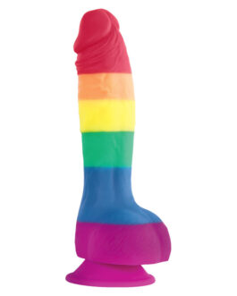 PRIDE – DILDO BANDIERA LGBT 15 CM