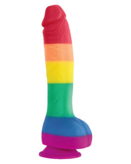 PRIDE - DILDO BANDIERA LGBT 19 CM