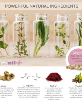 500 COSMETICS – FEMINIL+ MIGLIORAMENTO DELLA LIBIDO SESSUALE FEMMINILE – 30 CAPSULE
