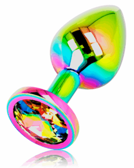 OHMAMA – PLUG ANALE CERCHIO IRIDESCENTE – TAGLIA L