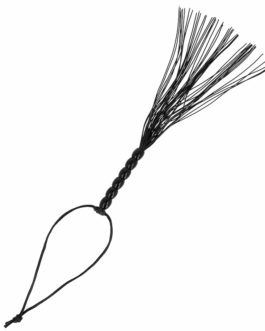 FLOGGER OHMAMA FETISH CON MANICO IN SILICONE NERVATO 22 CM