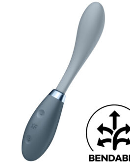 SATISFYER – G-SPOT FLEX 3 MULTI VIBRADOR GRIS