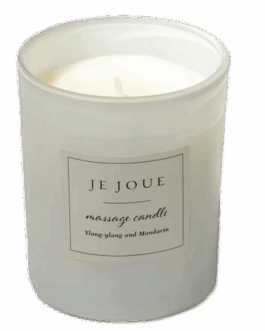 JE JOUE – CANDELA DA MASSAGGIO DI LUSSO YLANG YLANG E MANDARINO