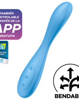 SATISFYER – APP MULTI VIBRATORE G-SPOT FLEX 4+ BLU