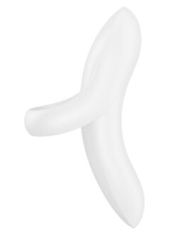 SATISFYER – BOLD LOVER DEDAL VIBRADOR BLANCO