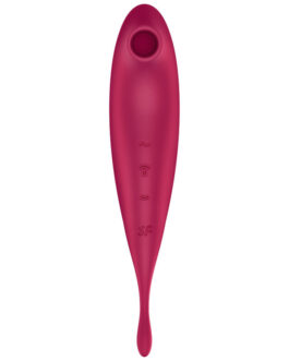 SATISFYER – TWIRLING PRO+ ESTIMULADOR Y VIBRADOR APP VERDE