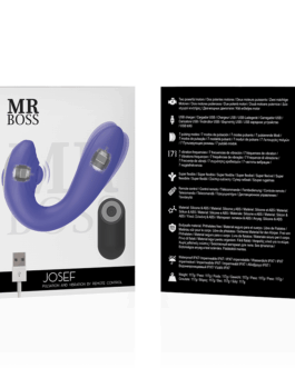 MR BOSS – JOSEF TELECOMANDO A PULSAZIONI E VIBRAZIONI PER COPPIE