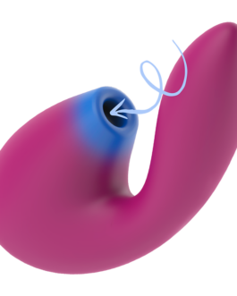 COVERME – VIBRATORE ASPIRATORE CLITORIDEO E POTENTE VIBRATORE PER IL PUNTO G