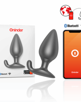 ONINDER – PLUG ANALE VIBRANTE RIO NERO – APP GRATUITA