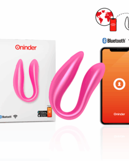 ONINDER – LISBOA ESTIMULADOR PUNTO G  CLÍTORIS ROSA – APP GRATUITA ROSA