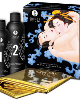 SHUNGA – GEL DA MASSAGGIO EROTICO CORPO A CORPO ORIENTALE AI FRUTTA ESOTICI