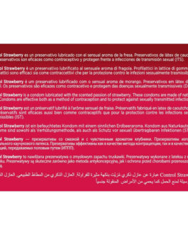 CONTROL – PRESERVATIVI ADAPTA ALLA FRAGOLA 144 UNITÀ