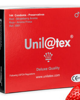 UNILATEX – CONSERVANTI UNILATEX ROSSO / FRAGOLA 144 UNITÀ