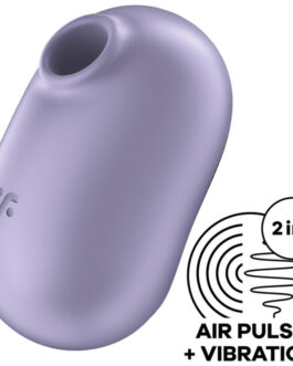 SATISFYER – PRO TO GO 2 ESTIMULADOR Y VIBRADOR DOBLE BEIGE