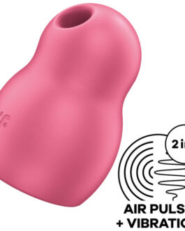 SATISFYER – PRO TO GO 1 ESTIMULADOR Y VIBRADOR DOBLE VERDE