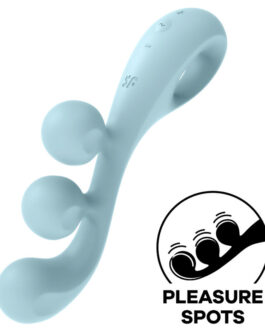 SATISFYER – MULTI VIBRATORE TRI BALL 2 BLU