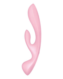 SATISFYER – TRIPLE OH VIBRADOR HÍBRIDO AZUL