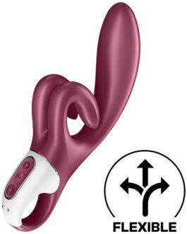 SATISFYER - VIBRAZIONE TOUCH ME RABBIT ROSSO