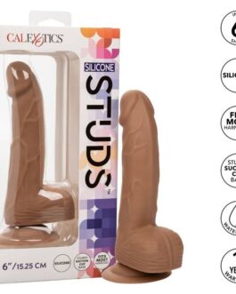 CALEXOTICS – BORCHIE IN SILICONE 15.24 CM MARRONE