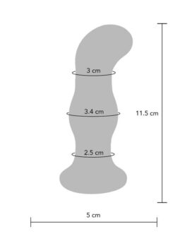 TOYJOY – THE GLEAMING BUTTPLUG IN VETRO VIBRANTE