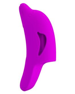 PRETTY LOVE – POTENTE STIMOLATORE DELLE DITA DELPHINI VIOLA