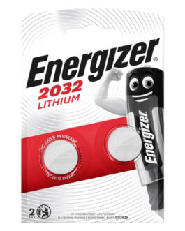 ENERGIZER – BATTERIA LITIO A TASTO CR2032 3V 2 UNIT