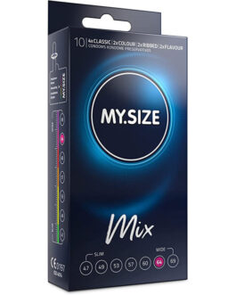 MY SIZE – MIX PRESERVATIVI 64 MM 10 UNIT