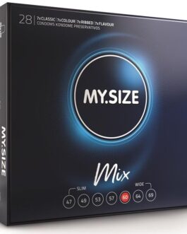 MY SIZE – MIX PRESERVATIVI 60 MM 28 UNIT