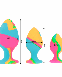 INTENSE – SET DI TAPPI IN SILICONE MULTICOLORE