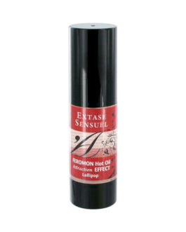 EXTASE SENSUAL – OLIO DA MASSAGGIO EFFETTO RISCALDANTE AI FEROMONI LECCA 30 ML
