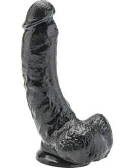 GET REAL – DILDO 20,5 CM CON SFERE NERO