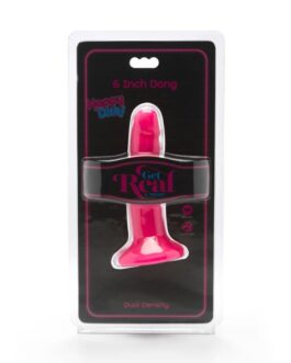 GET REAL – HAPPY DICKS DONG 12 CM ROSA