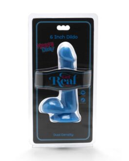 GET REAL – HAPPY DICKS DILDO 12 CM SFERE BLU