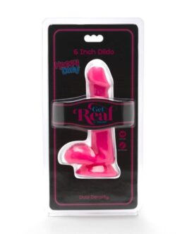 GET REAL – HAPPY DICKS DILDO 12 CM SFERE ROSA