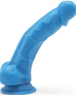 GET REAL – HAPPY DICKS 19 CM CON SFERE BLU