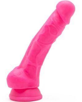 GET REAL – HAPPY DICKS 19 CM CON SFERE ROSA