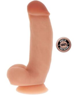 GET REAL – DILDO IN SILICONE 18 CM CON PALLE IN PELLE