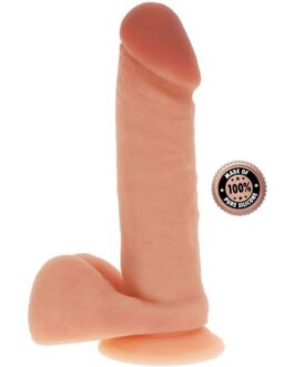 GET REAL – DILDO IN SILICONE 20,5 CM CON PALLE IN PELLE